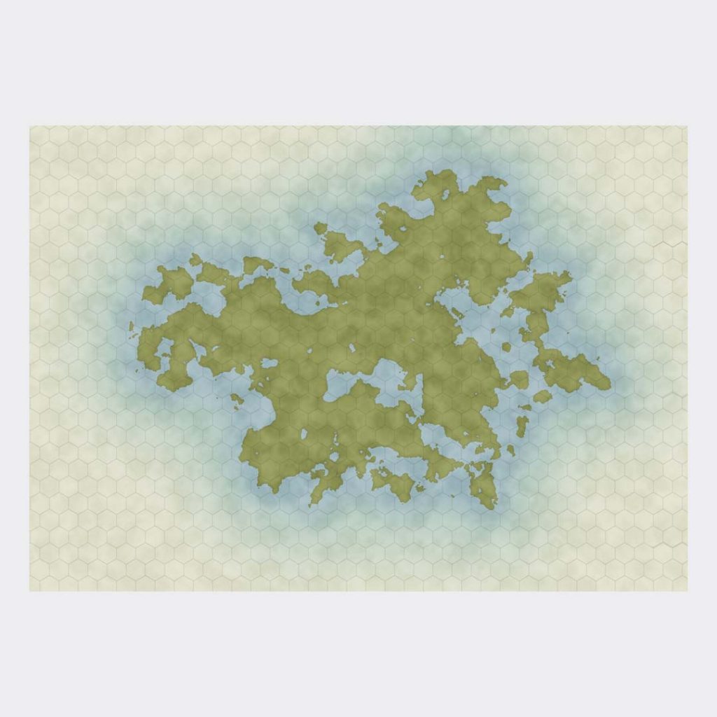 Hex map for the first map in the series
