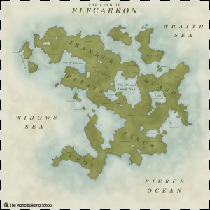 Map of Elfcarron