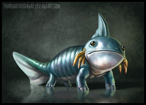 Realistic-Mudkip-by-Karolina-Twardosz