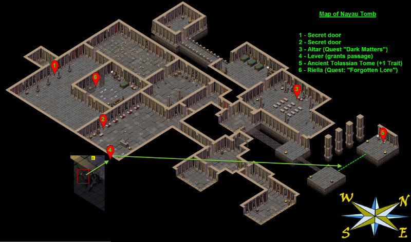 Picture of Exiled Kingdom Nayau Tomb Map