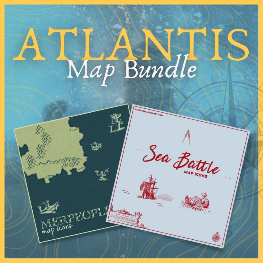Atlantis is a bundle of ocean map icons.