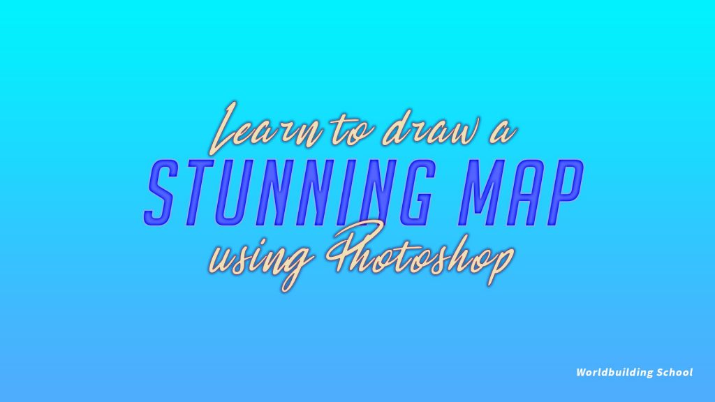 Learn to draw a stunning map using Photoshop