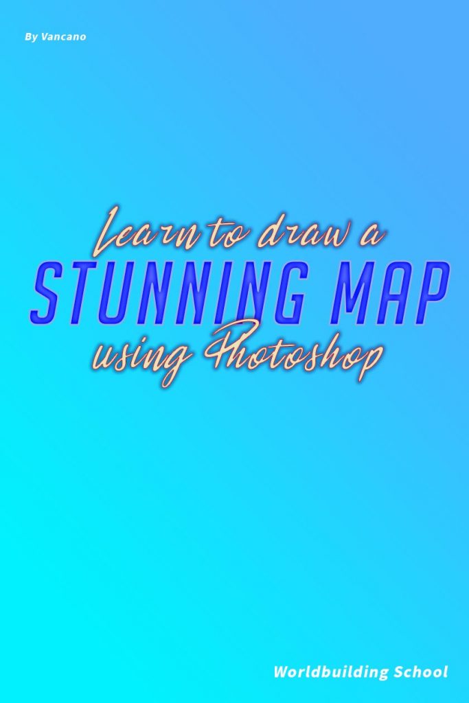 Learn to draw a stunning map using Photoshop
