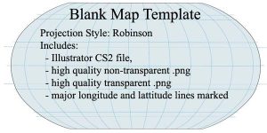 map blank template