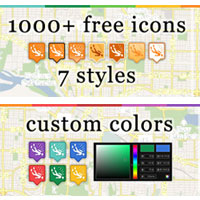 map icon collection