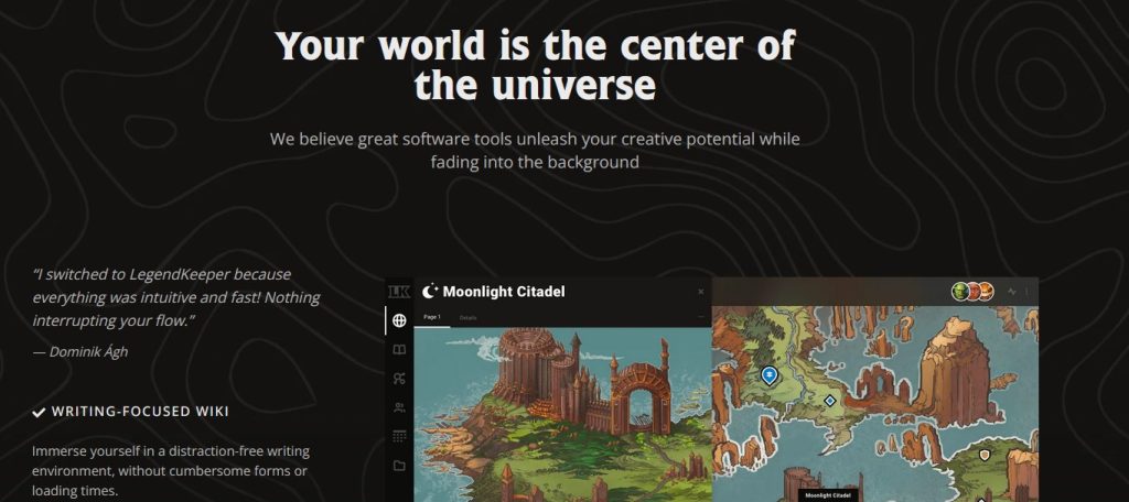 LegendKeeper - your world is the center of the universe.